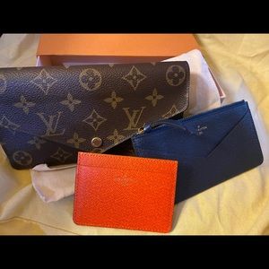 Authentic Louis Vuitton Jeanne Wallet